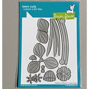 Lawn Fawn DARLING DAFFODILS Lawn Cuts Die Set LF3097 flowers floral